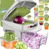 Pro-Series 10-in-1, 8 Blade Vegetable Chopper, Mandoline Slicer, Food Chopper with Container, Fruit Slicer, Kitchen Gadgets & Accessories, Home Essentials